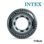 インテックス INTEX モンスタートラックチューブ 119cm U-56268 浮き輪 海 プール