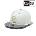 日本正規品 ニューエラ NEW ERA 59FIFTY Storm サンディエゴ・パドレス サンディリネン シンセティックスウェードアンダーバイザー 14527604 キャップ 帽子