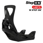 ショッピングburton 日本正規品 スノーボード ビンディング バートン BURTON WOMEN'S STEP ON Black ステップオン バインディング レディース 25-26