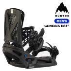 日本正規品 スノーボード ビンディング バートン BURTON MEN'S GENESIS EST Black ジェネシス イーエスティ バインディング メンズ 25-26