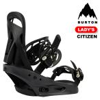 ショッピングburton 日本正規品 スノーボード ビンディング バートン BURTON WOMEN'S CITIZEN Black シチズン バインディング レディース 25-26