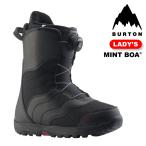 日本正規品 スノーボード ブーツ バートン BURTON WOMEN'S MINT BOA Black ミント ボア レディース 25-26