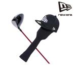 日本正規品 ニューエラ NEW ERA ヘッドカバー フラッグロゴ ブラック × ホワイト ドライバー用 | ゴルフ 14518200 GOLF