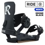 日本正規品 スノーボード ビンディング ライド RIDE DRONE Black ドローン バインディング メンズ 25-26 予約