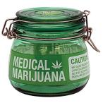 医療マリファナガラスジャー - S / 2.85 x 3送料無料