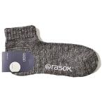 rasox ラソックス ヤーンダイアンクル 靴下 ソックス Sサイズ(22-24cm)/スミグレー(729) デニム インディゴ メンズ レ