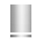 「本体と同時購入必須商品」●u.ボッシュ/BOSCH 部材【SPI6ZDS006/SPI4HDS006用ステンレス面材+巾木セット】専用ドア面材 ビルトイン食器洗い乾燥機用