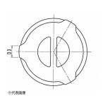 長谷川鋳工所 【DC 150】排水金具・トラップ用密閉蓋 D金具・C金具用 防臭蓋 呼び150〔FF〕