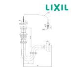 { наличие есть }*15 час до отгрузка OK!INAX/LIXIL осушение металлические принадлежности (.. диаметр 32mm) [LF-4PAL] резина штекер тип стена осушение P ловушка 