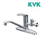 KVK 流し台用シングルレバー式混合栓(分岐止水栓付) KM5091TTU KVK 流し台用シングルレバー式混合栓(分岐止水栓付) KM5091TTU