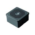 未来工業 【PV4B-BLNF1K】ブラック 露出用四角ボックス (取付自在蓋) 有効深さ51.5mm 防犯カメラ取付用ねじ付