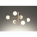 ショッピングシャンデリア ▲βオーデリック/ODELIC 【OC257263BR】シャンデリア 高演色LED Bluetooth 調光・調色 ねじ込式 LEDランプ サテンゴールド コントローラー別売