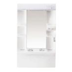 ▲Юパナソニック【GQM060DNUAT】洗面ドレッシング エムライン ミラーキャビネット スタンダード LED1面鏡 幅600mm くもりシャットなし 本体