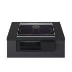 *u. Panasonic [KZ-J1H6AK]IH варочный нагреватель 2.IH+ радиоконтроллер ento модель J серии металлический * нержавеющая сталь соответствует черный / черный 