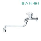 ≦三栄水栓/SANEI 水栓金具【JA105H-13】ミニセラ泡沫自在水栓〔HC〕