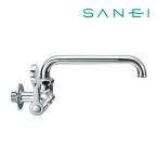 《在庫あり》◆15時迄出荷OK！三栄水栓/SANEI 水栓金具【A2310L-13】厨房用横形自在水栓(左ハンドル) 共用形