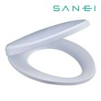 ≦《あすつく》◆15時迄出荷OK！三栄水栓/SANEI トイレ用品【PW9032-B】(ブルー) 前丸便座