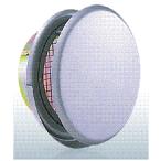 西邦工業【SNBD200MS】金網型3メッシュ・水切り付・フラットカバー付・防火ダンパー付外壁用ステンレス製換気口・フラットカバー付換気口〔HF〕