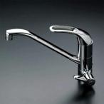 ショッピング浄水器 KVK 水栓金具【KM323SC】浄水器付シングルレバー式シャワー付混合栓〔HB〕