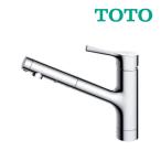 ∞《在庫あり》◆15時迄出荷OK！TOTO キッチン用水栓金具【TKS05305ZA】GGシリーズ 台付シングル混合水栓 エコシングル ハンドシャワー 寒冷地用