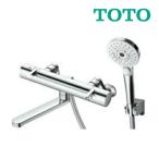 ∞◆15時迄出荷OK!TOTO 浴室用水栓金具【TBV03456J】GGシリーズ 壁付サーモスタット混合水栓(アーチハンドル) コンフォートウェーブ 3モード・ミスト めっき