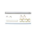 ▲トヨトミ 部材【FFP-16-4043】延長給排気筒セット 1m用〔DF〕