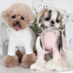 【クリアランスセール!】最終価格! 【犬服】ワッフル ラメ入り 長袖 ハイネックシャツ トップス