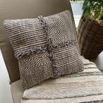 ショッピングクッションカバー CLOVER(クローバー) ボヘミアクロスクッションカバー 45x45クッション カバー 45×45 フリンジ boho ボーホー ファブリック