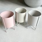 CLOVER( clover ) железный посадочная машина with подставка Ф19 серый / зеленый / розовый 4 номер 5 номер большой горшок покрытие горшок pot посадочная машина подставка металлический круглый низ дыра нет 