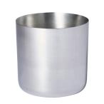 CLOVER( clover ) aluminium посадочная машина Ф21 коврик серебряный блеск нет 7 номер горшок покрытие горшок pot крышка плантатора цветок pot круглый серебряный серебряный декоративное растение салон 