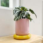 &Klevering(アンドクレベリン) チュロスポット ピンク Ф19.5 6号 鉢カバー 鉢ポット プランターカバー フラワーポット ソーサー