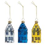 &Klevering(アンドクレベリン) キャナルハウスオーナメント 3個セット クリスマス クリスマスツリー 飾り 飾り付け 装飾 おしゃれ クリスマスグッズ