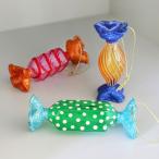 &Klevering(アンドクレベリン) キャンディオーナメント ピンク/グリーン/イエロー クリスマス オーナメント クリスマスツリー 食べ物 飾り 装飾 おしゃれ