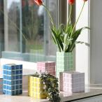 &Klevering(アンドクレベリン) タイルプランター イエロー/ライラック