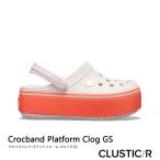 クロックス サンダル 《Ks》 Crocband Platform Clog GS クロックバンド プラットフォーム クロッグ 《キッズ》