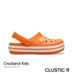 ・クロックス《キッズ》CROCS/Crocband Clog/クロックバンド クロッグ/オレンジ｜