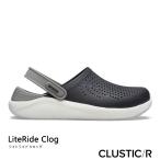 ・クロックス《ユニセックス》/ CROCS/LiteRide Clog/ ライトライド クロッグ/ ブラック×スモーク│204592
