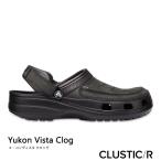 ・クロックス《メンズ》/ CROCS/Yukon Vista Clog/ ユーコン ヴィスタ クロッグ/ ブラック×ブラック│205177