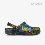 ・クロックス《ユニセックス》クラシック タイ ダイ グラフィック クロッグ/ターコトニックｘマルチ/ CROCS/Classic Tie Dye Graphic Clog/Turq TonicｘMulti