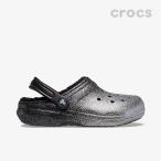 クロックス サンダル メンズ 《Ux》 Classic Glitter Lined Clog クラシック グリッター ラインド クロッグ 《メンズ靴 レディース靴》