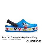 ショッピングクロックス キッズ クロックス サンダル 《Ks》 Fun Lab Disney Mickey Band Clog Kids ファン ラブ ディズニー ミッキー バンド クロッグ キッズ 《キッズ》