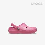 ショッピングクロックス キッズ クロックス サンダル メンズ 《Ks》 Classic Lined Clog K クラシック ラインド クロッグ キッズ 《キッズ》