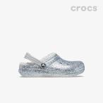 クロックス サンダル メンズ 《Ks》 Classic Lined Glitter Clog K クラシック ラインド グリッター クロッグ キッズ 《キッズ》