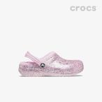  Crocs сандалии мужской {Ks} Classic Lined Glitter Clog T Classic la Индия g Ritter сабо to гонг -{ Kids }