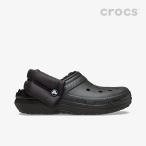 ショッピングCROCS クロックス サンダル メンズ 《Ux》 Classic Puff Strap Lined Clog クラシック パフ ストラップ ラインド クロッグ 《メンズ靴 レディース靴》