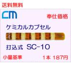 ケミカルアンカー スパイクカプセル SC-10 1本 238円 20本セット 4,760円 接着剤カプセル(ガラス管) 打ち込み式 エヌパット社製