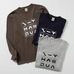 ショッピングオリジナルデザイン Tシャツ 城ピクトグラム 長袖 ロングスリーブ メンズ レディース 戦国 城 ミックスグレー ネイビー チャコール ニッポン城めぐり