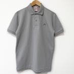 ポロシャツ 城跡 地図記号 グレー メンズ レディース 戦国 城 半袖 ニッポン城めぐり