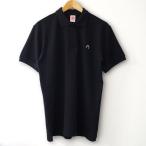 ポロシャツ 城跡 地図記号 黒 メンズ レディース 戦国 城 半袖 ニッポン城めぐり