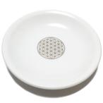 アセンションディッシュ （レムリアン K10 フラワーオブライフ） 生命の花　　※浄化アイテム 天然石やパワーストーン、お部屋や空間の浄化に